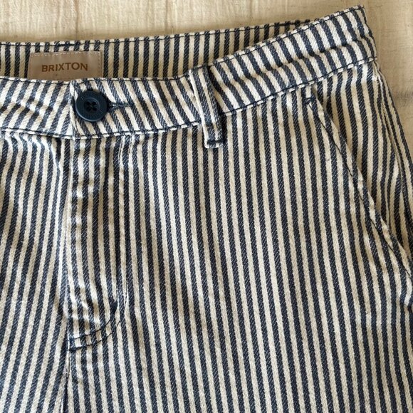 Brixton Denim - Brixton Railroad Stripe Straight Leg Jeans | Size 24